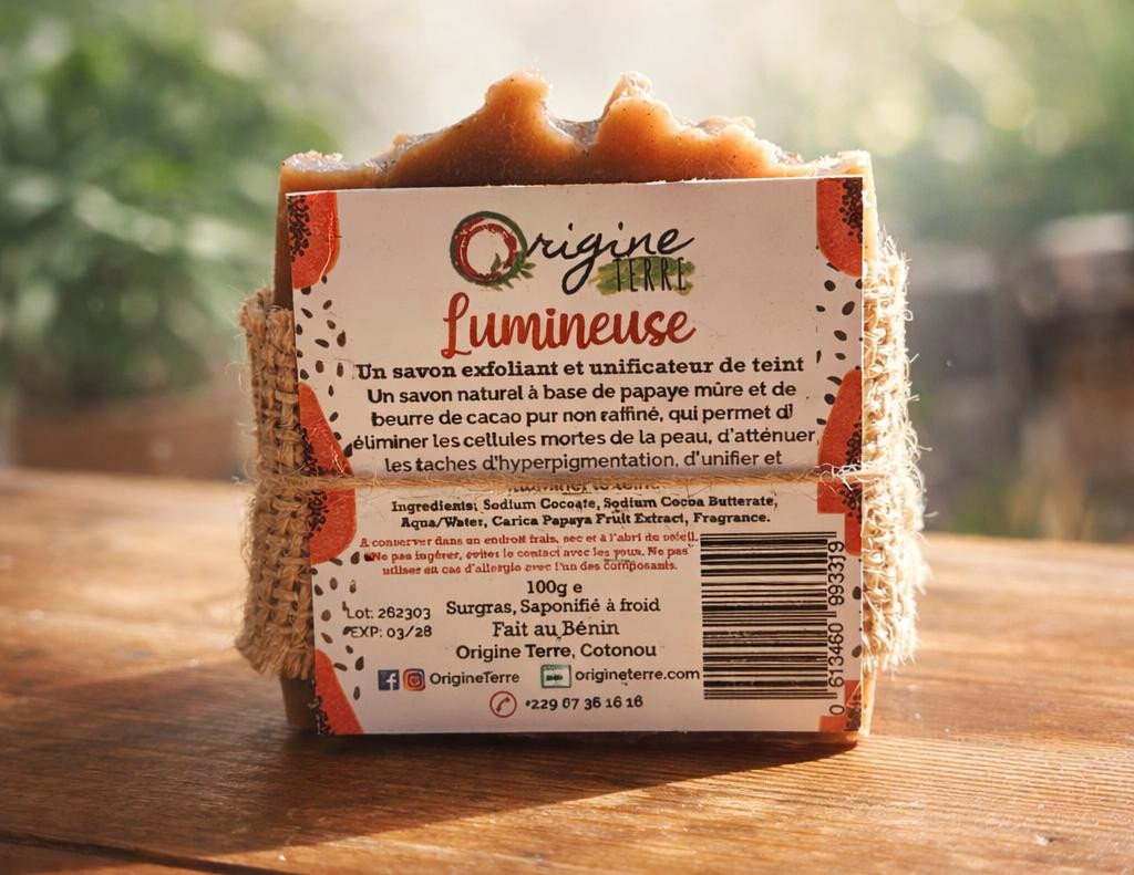 Savon lumineuse