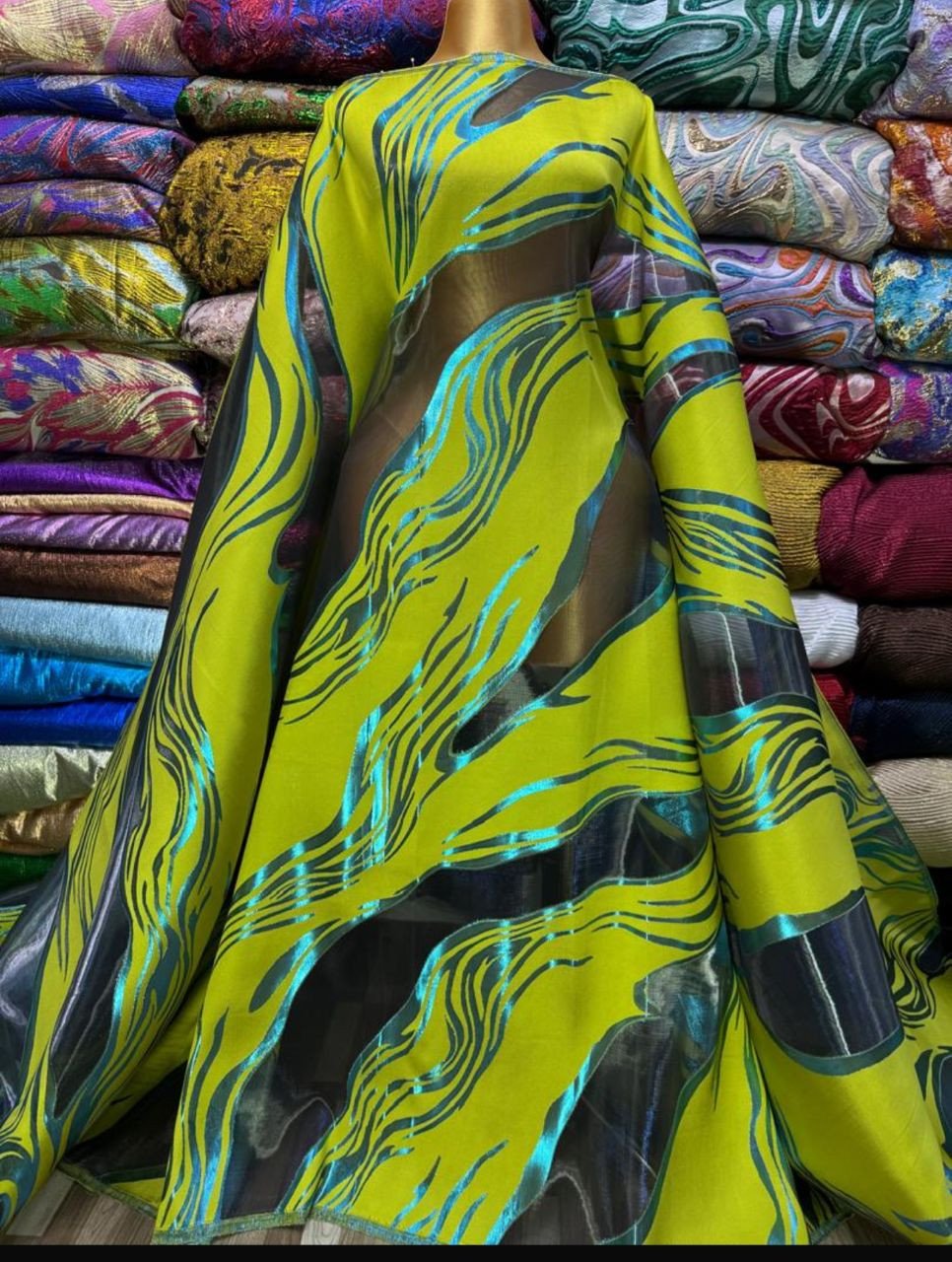 Organza Brocade