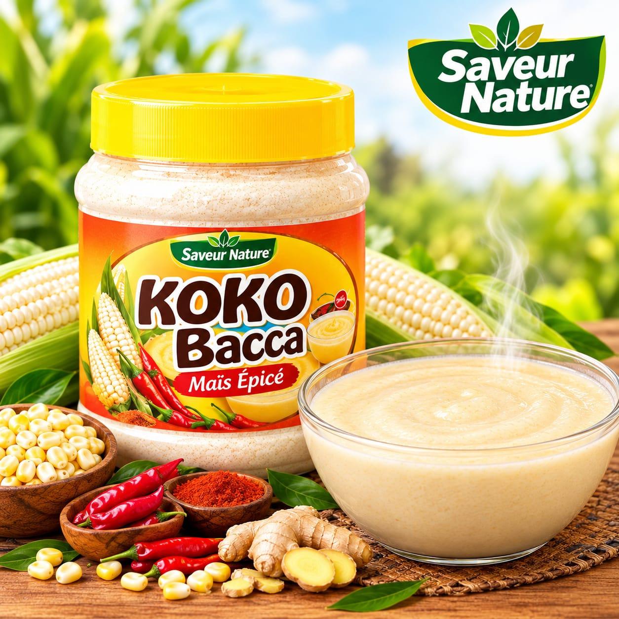 Kokobacca Maïs épicé