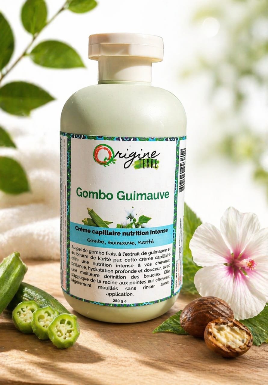 Crème capillaire gombo guimauve